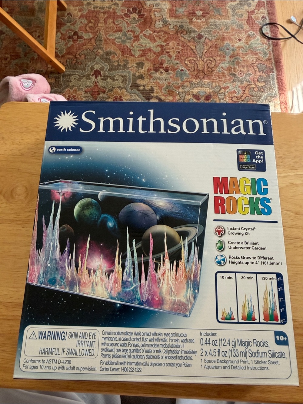 Smithsonian Magic Rocks Crystal Growing Kit - Colorful Multicolor - Picture 3 of 3